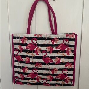 Pink Flamingo Tote Bag